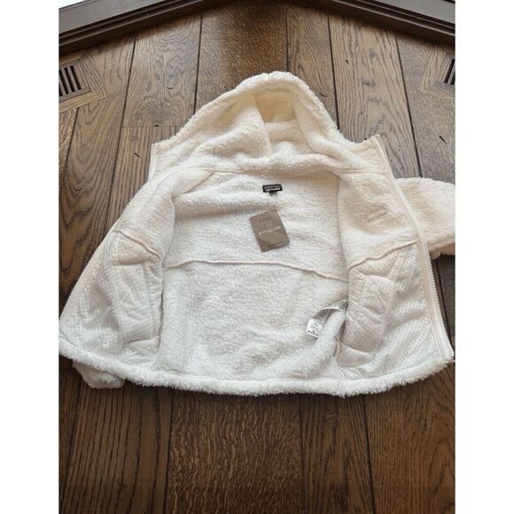 Patagonia Kids Los Gatos Hoody Jacket Birch White NWT Size Small 7-8 - Picture 3 of 10